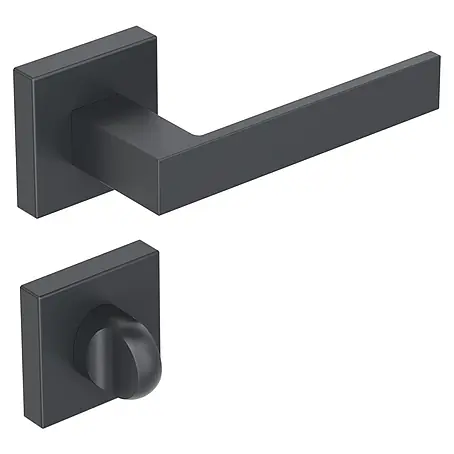 Diamond Doors Black Edition Zimmertürgarnitur WC Savannah