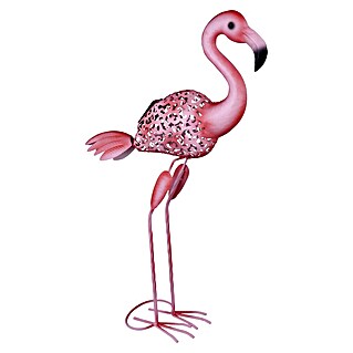 Globo Solar-Dekoleuchte Flamingo (0,06 W, L x B x H: 340 x 160 x 740 mm, Pink, IP44)