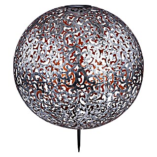Globo Dekorativna solarna svjetiljka (0,12 W, Srebrne boje, IP44, Ø x V: 40 x 50 cm)