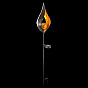 Globo LED-Solar-Dekoleuchte (L x B x H: 17,5 x 6 x 90 cm, Bronze)