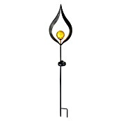 Globo LED-Solar-Dekoleuchte (L x B x H: 17,5 x 6 x 90 cm, Bronze)
