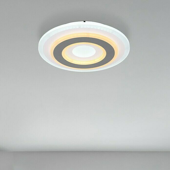 Globo Plafón LED redondo (21 W, Opal, Ø x Al: 30 x 5,5 cm)