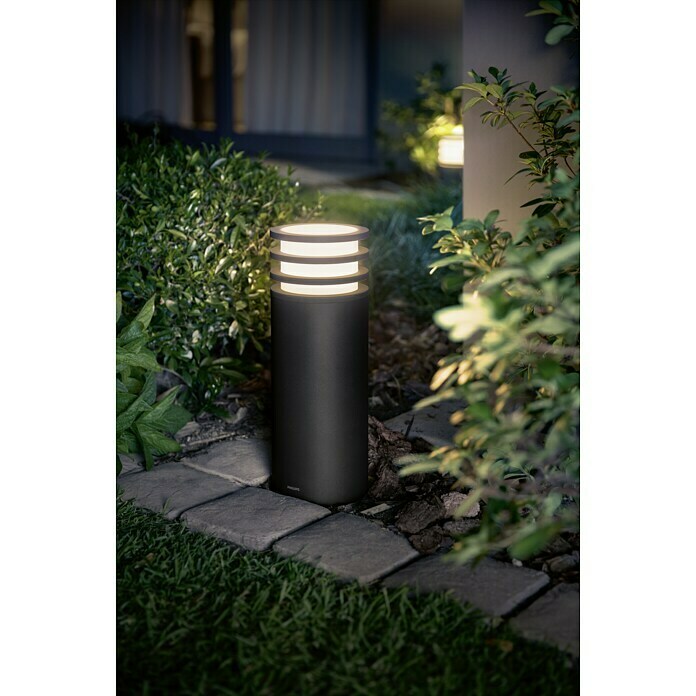 Philips Hue LED osnovna svetilka  (9,5 W, Topla bela, IP44) | 3081 - Sockel/Wegleuchte | CAJA - Outdoorleuchten Hochvolt | CAJ - Outdoorleuchten | CA - Beleuchtung | C - Elektro | BAUHAUS