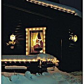 Konstsmide LED-Weihnachtsleuchte Stern (Innen, 35-flammig, B x H: 50 x 47 cm, Warmweiß)