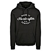 Kapuzenpullover Handcrafter (L, Schwarz)