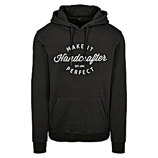 Kapuzenpullover Handcrafter (Schwarz, Größe: XXXL)