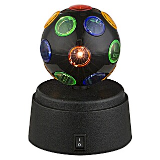 Globo Decoratieve ronde ledlamp Disco (Zwart, Diameter: 92 mm)