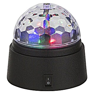Globo Decoratieve ronde ledlamp Disco (Zwart, Diameter: 91 mm)