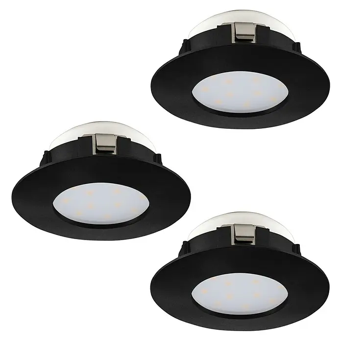 Eglo - Set van 3 dimbare inbouwspots PINEDA LED/5,5W/230V