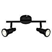 Briloner LED-Deckenstrahler (4,8 W, L x B x H: 27,5 x 8 x 12,3 cm, Schwarz, Warmweiß, 2 Stk.) | BAUHAUS