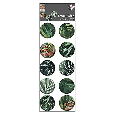Vinilo de pared 3D Montsera