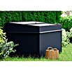 Gardol Hochbeet doppelwandig (200 x 100 x 76 cm, Stahl, Anthrazit) | BAUHAUS
