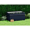 Gardol Hochbeet doppelwandig (200 x 100 x 76 cm, Stahl, Anthrazit) | BAUHAUS