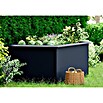 Gardol Hochbeet doppelwandig (200 x 100 x 76 cm, Stahl, Anthrazit) | BAUHAUS