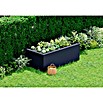 Gardol Hochbeet doppelwandig (200 x 100 x 76 cm, Stahl, Anthrazit) | BAUHAUS