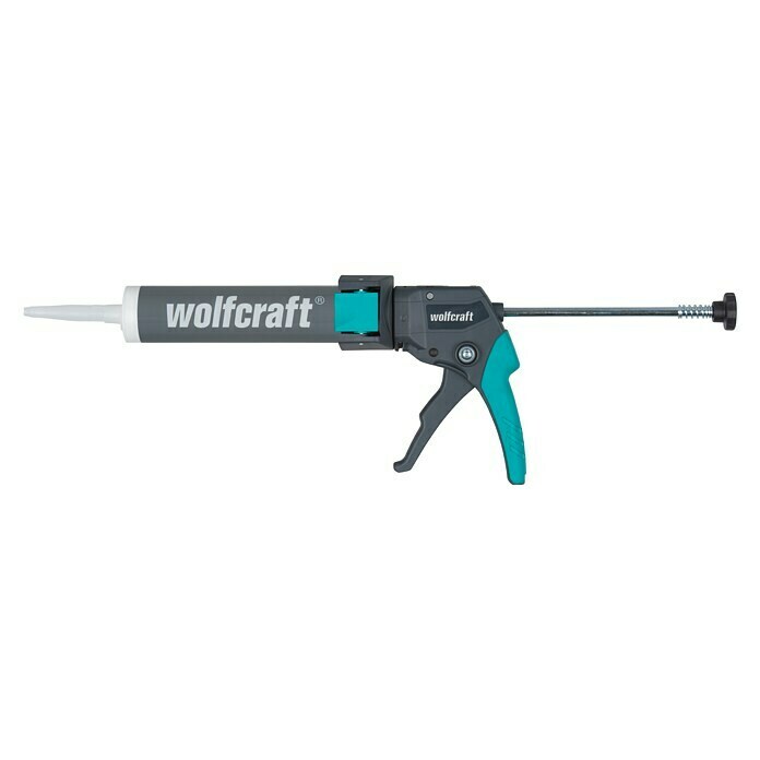 Wolfcraft Kitpistool (Patroonklem, Geschikt voor: Siliconen- en lijmpatronen)