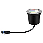 Paulmann Plug & Shine Foco para el suelo (3,6 W, Plateado, Ø x Al: 9,6 x 9,2 cm)