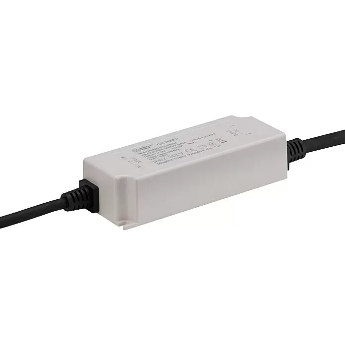 Paulmann Plug & Shine LED-Trafo - Max. Leistung: 75 W, 24 V, Silber, IP67 - Detailaufnahme