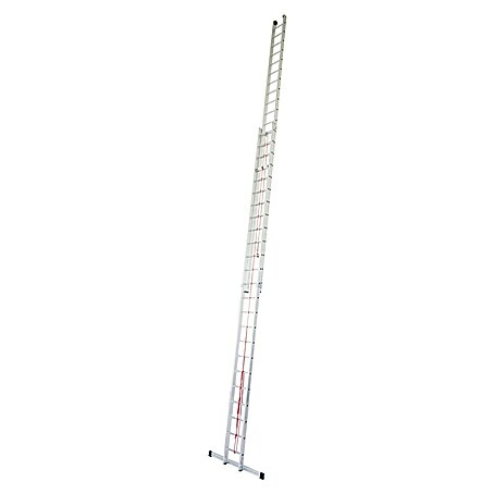Krause Stabilo Seilzugleiter (Anzahl Tritte: 28 Stk., Arbeitshöhe: 13,1 m, Aluminium)