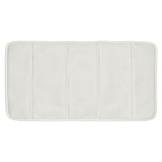 Sealskin Mat voor badkuipen Comfort & Safety (39 x 79 cm, Textiel, Wit)