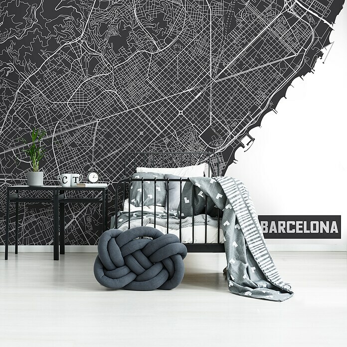 Fototapete Barcelona (368 x 254 cm, Papier)