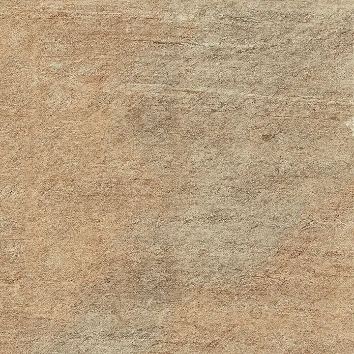 Atlas Concorde Solution Regent Terrassenfliese Gold - 60 x 60 x 2 cm, Gold, Matt - Nahaufnahme einer Keramikfliese in einem warmen, erdigen Farbton mit einer subtilen, strukturierten Oberfläche.