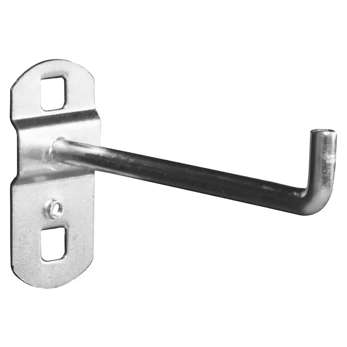 Güde Werkzeughalter - 1 Stk., 2,5 cm - Einzelner Metall-Ladenhaken zur Warenpräsentation, ideal für Einzelhandel, robust und einfach zu montieren.\n