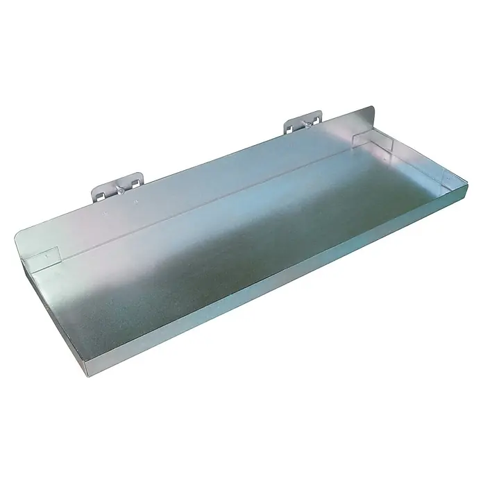 Güde Stahlfachboden - 45,7 x 15,3 cm, Traglast: 10 kg - Metallablage zur Wandmontage. Ideal für Küche oder Werkstatt, bietet praktischen Stauraum und Ordnung.