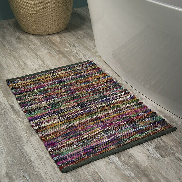 Tappetino Da Vasca Sealskin Jaipur In Cotone Riciclato 60x90 Cm