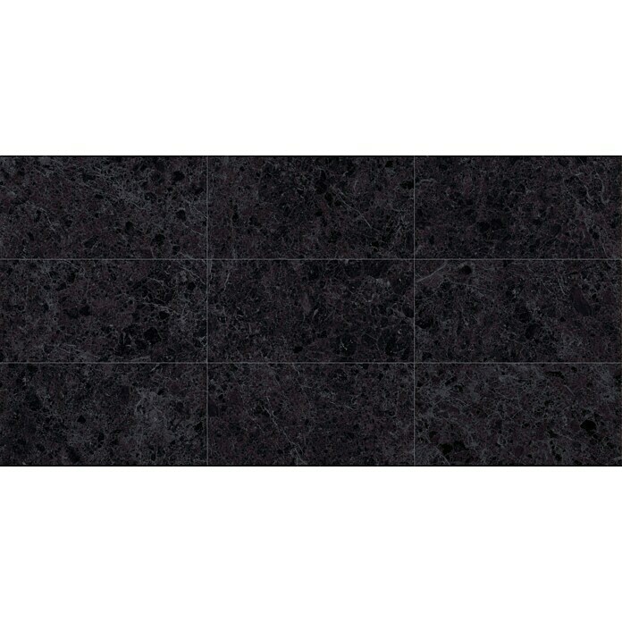 Keramische tegel Marble Mix (l x b: 60 x 30 cm, Mat, Zwart) | BAUHAUS