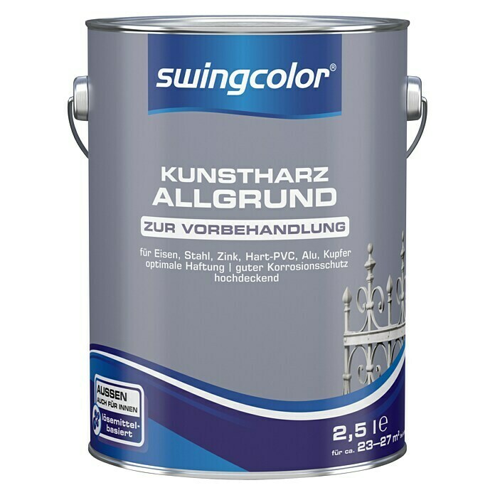 swingcolor Allgrund (Grau, 2,5 l, Lösemittelbasiert)