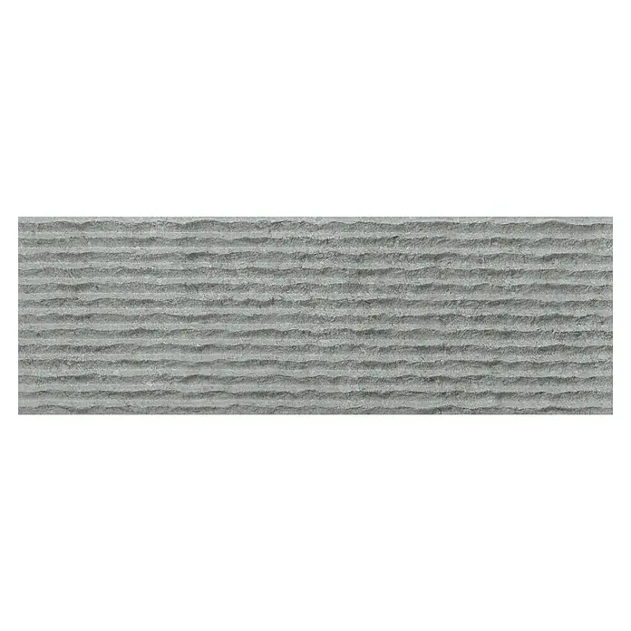 Verblendstein Niagara Gris - 60 x 20 cm, Grau, Steinoptik - Gerillte Steintextur in horizontalen Linien. Die robuste und natürliche Oberfläche verleiht jedem Design Tiefe und Charakter.