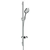 Hansgrohe Conjunto de ducha (Distancia entre orificios: 91,5 cm, Número de funciones: 3, Cromo, Brillante)