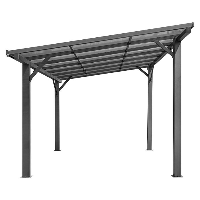 Carport AndyL x B: 500 x 300 cm, Einfahrtshöhe: 179 cm Front View