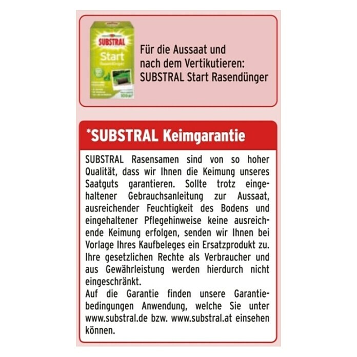 Substral Nachsaat-Rasen (2 kg)