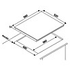 Respekta Placa de cocción vitrocerámica Abra (L x An x Al: 52 x 59 x 5 cm, Vidrio, 6.600 W, Número de fogones estándar: 4 ud.) | BAUHAUS