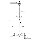 Bahco Getriebeheber BH5SP (Traglast: 500 kg) | BAUHAUS