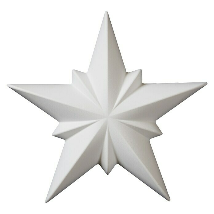 Nmc Decoflair Rosette M81 (Durchmesser: 23 cm, Hochverdichteter Polyurethanschaum (PU), Weiß, 1 Stk.) | BAUHAUS