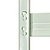 Regalux Metallregal (H x B x T: 180 x 90 x 40 cm, Traglast pro Boden: 175 kg, Anzahl Böden: 5 Stk., Hellgrün, Stecken) | BAUHAUS