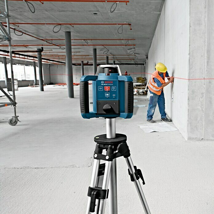 Bosch Professional Rotationslaser GRL 300 HVArbeitsbereich: Ø 60 m (ohne Empfänger) Use Shot