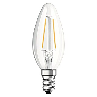 Voltolux Ledlampen Filament (E14, 2 W, B35, 250 lm, Warm wit)