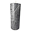 Stumpenkerze Rustic Safe (Ø x H: 10 x 25 cm, Anthrazit, Brenndauer ca.: 225 h) | BAUHAUS
