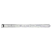 Stabilit Pernio bisagra (An x Al: 600 x 40 mm, Espesor: 5 mm, Diámetro interior del rodillo: 13 mm, Galvanizado en amarillo)