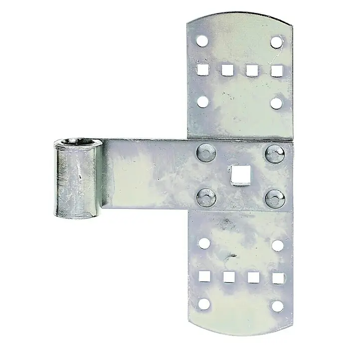 Stabilit Kreuzband - B x H: 50 x 160 mm, Innendurchmesser Rolle: 13 mm - Metallscharnier mit robustem Zylinder für schwere Türen und Tore. Ideal für den Außenbereich und hohe Beanspruchung.