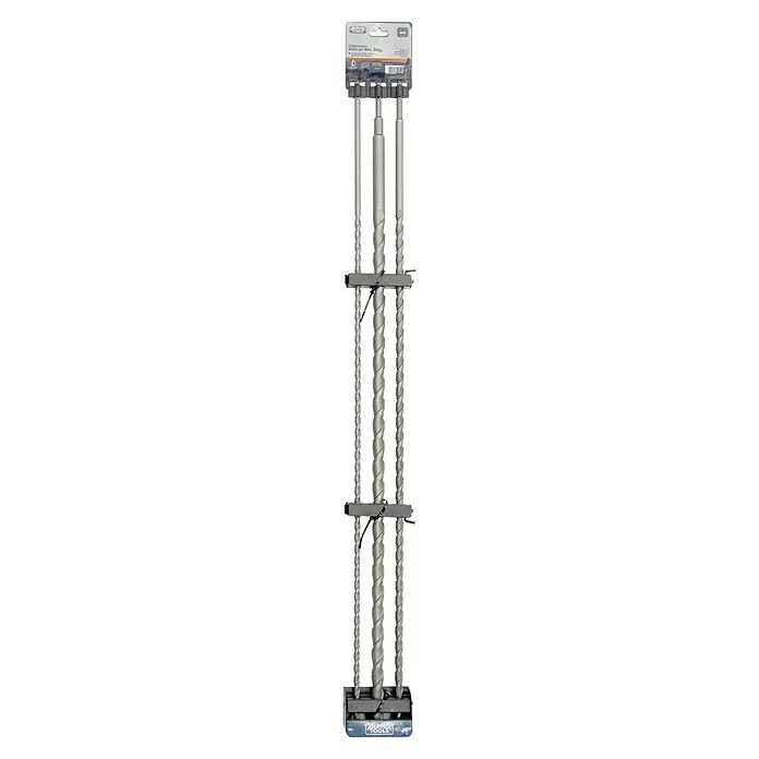 Alpha Tools SDS-Plus Betonbohrer-Set - 3 -tlg., Durchmesser Bohrer: 24 mm - Hammerbohrer-Set von Alpha Tools. Das Set enthält drei Bohrer für Hammerbohrmaschinen, ideal für Heimwerker und Profis.