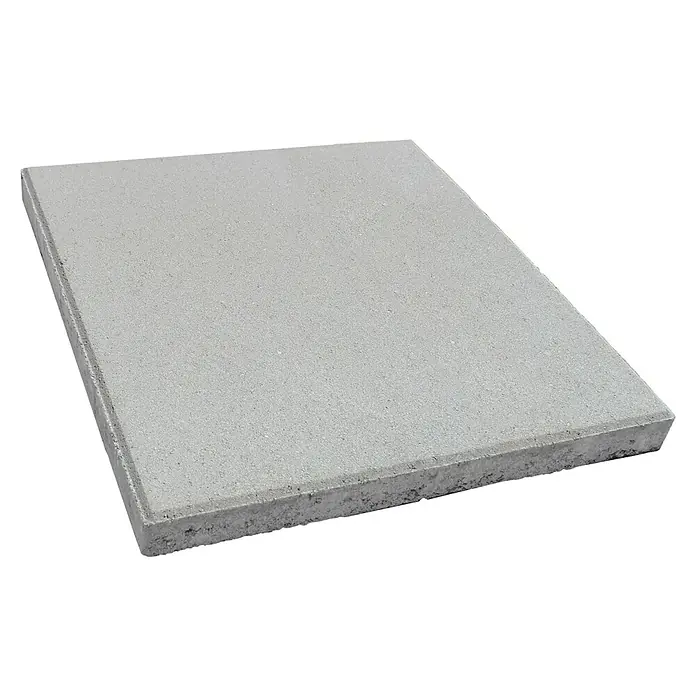 Diephaus Gehwegplatte - 50 x 50 x 4 cm, Grau, Beton - Grauer Betonpflasterstein, ideal für Terrassen oder Gartenwege, mit einer robusten und langlebigen Oberfläche.