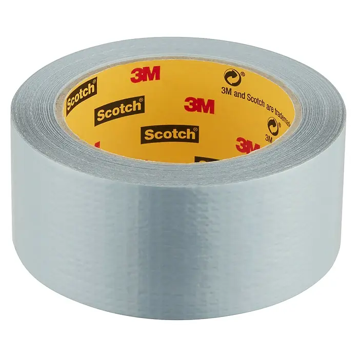 3M Cinta adhesiva universal Scotch americana - Gris, An x L: 48 mm x 25 m, 1 ud. - Cinta adhesiva gris Scotch, aislante y duradera, para sellar, reparar y embalar diversos objetos en casa.