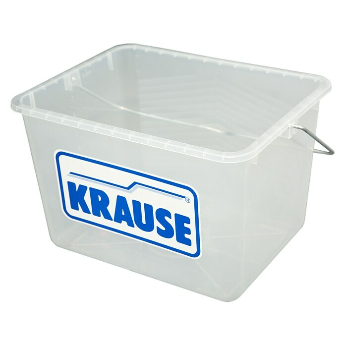 Krause Monto Eimer Secury MultiGrip  (Passend für: Krause Monto Stufenstehleiter Secury MultiGrip, Fassungsvermögen: 8 l, Transparent)