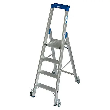 Krause Stabilo Stehleiter Fahrbar
