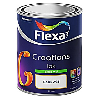 Flexa Creations Lak (Mengkleur basis, 1 l, Extra mat)